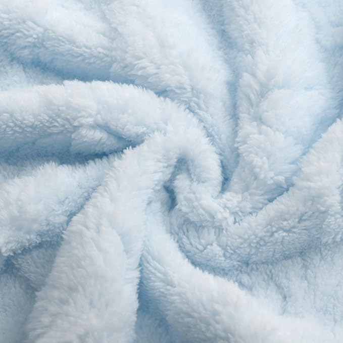 Ultra Soft Fleece Baby Blanket,Swaddle & Receiving Blankets for Newborn Infant, Lightweight Breathable Nursery Nap Blanket for Crib Stroller, for Boys & Girls Heart Checkered 30"x40" Blue