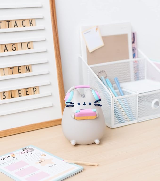 Grupo Erik Pusheen Gamer Lamp - Pusheen Gifts - Kids Lamps for Bedroom - Night Light Kids - Baby Night Light - Cat Light