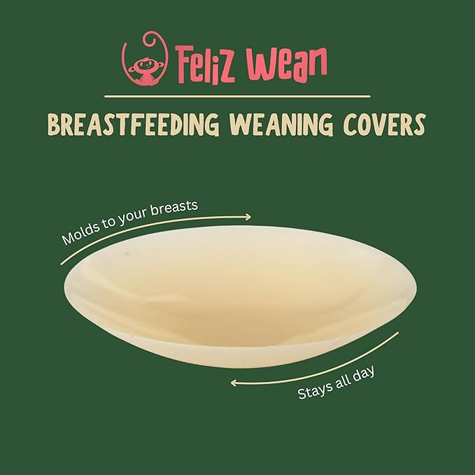 Weaning Breastfeeding 3.3" Nipple Covers for Toddlers– Breastfeeding Weaning Nipple Shields, Breast Nursing