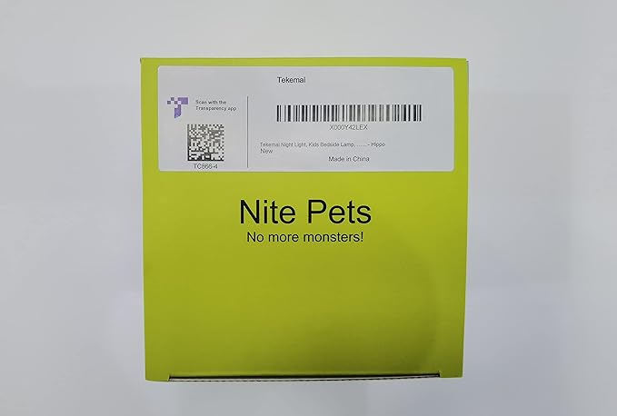 Night Light, Kids Bedside Lamp, Baby Nursery Lamp for Breastfeeding Safe, Break Resistant, Eye Caring, Adjustable Brightness & Color, Timing Function, Remote Control + Touch Control - Hippo