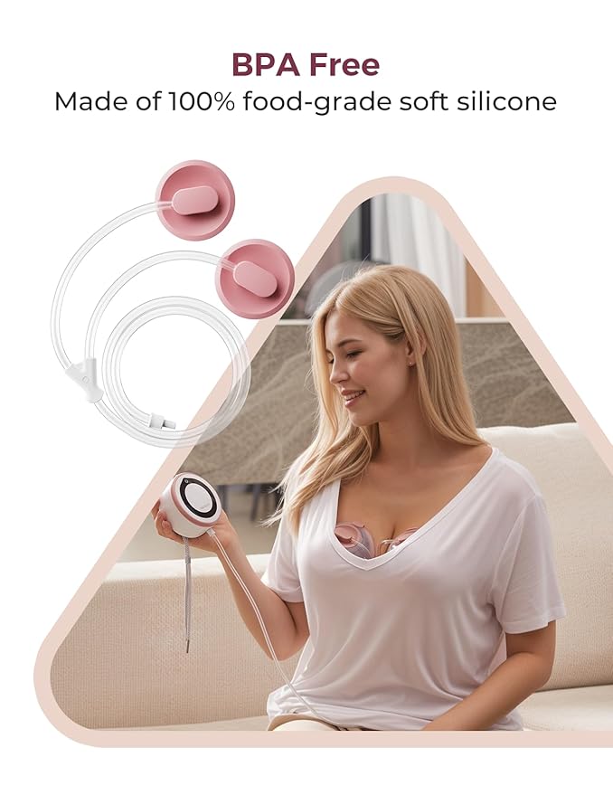 Momcozy Original V1 Pro/V2 Pro Breast Pump Replacement Accessories,Replacement Tubing of Double Pumping Only for Momcozy V1 Pro/V2 Pro,1 Pack