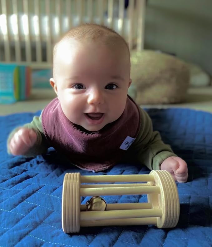 DiaperSquad's Baby Bibs for Drooling and Teething, Bibs for Boys, Baby Girl - Solid Cotton Baby Drool Bibs