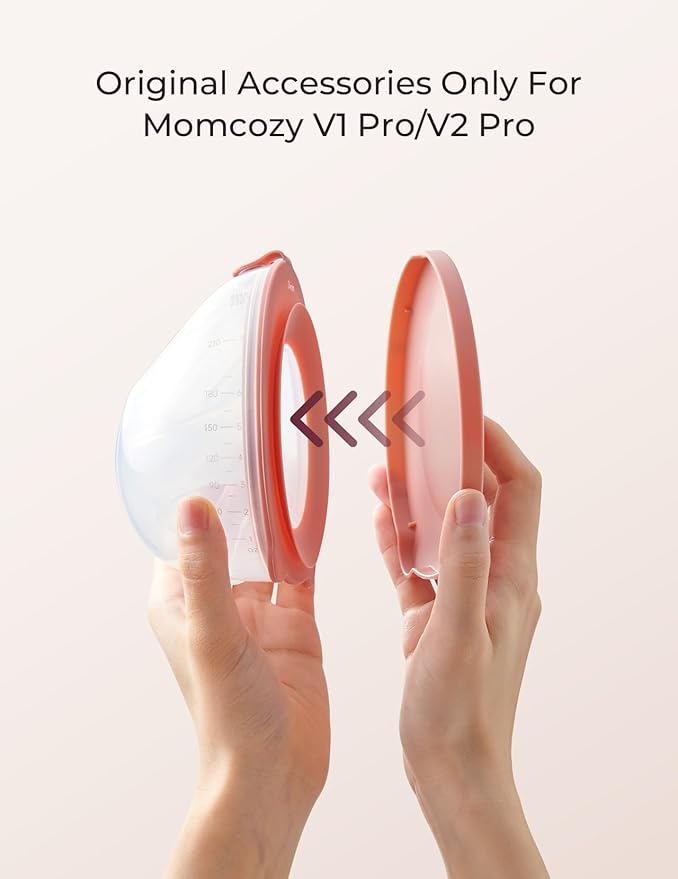 Momcozy Original V1 Pro/V2 Pro Breast Pump Replacement Accessories,Flange Cover Only for Momcozy V1 Pro/V2 Pro 1 Pack