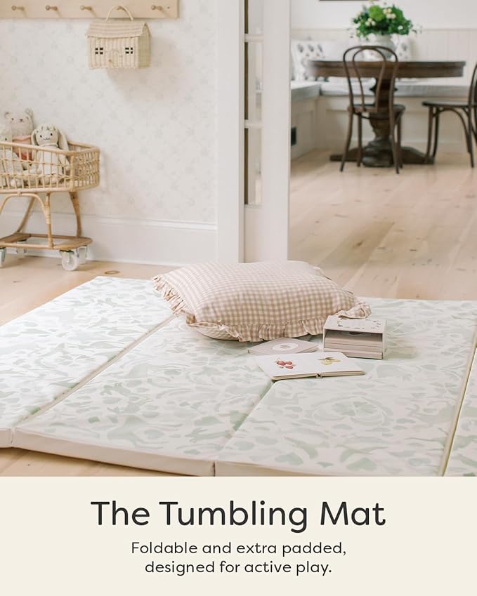 House of Noa Foldable Baby Tumbling Mat – Foldable Kids Play Mat | Durable, Stylish, and Cushioned Design