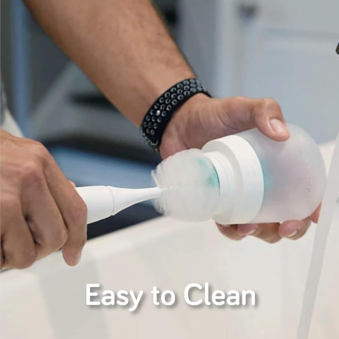 Nanobebe Flexy Silicone Baby Bottle, Anti-Colic, Natural Feel, Non-Collapsing Nipple, Non-Tip Stable Base, Easy to Clean 2-Pack, Grey, 9oz