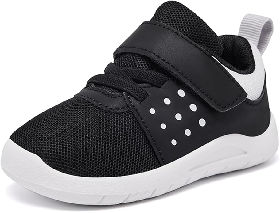 MORENDL Toddler Baby Shoes 0-4 Years Boy Girl Lightweight Breathable Non-Slip Sports Sneakers Running Walking Tennis Barefoot Shoes