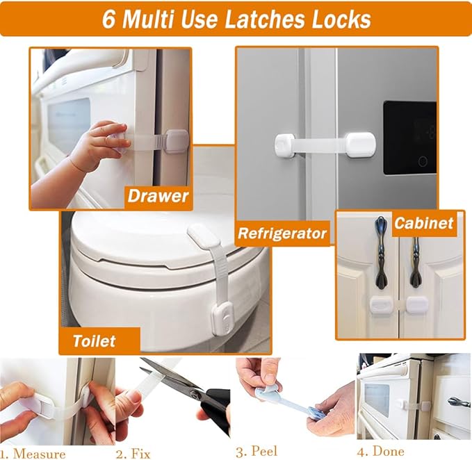 Baby Proof Kit, 44 Packs Child Safety Essentials Set - Invisible Magnetic Cabinet Locks, Corner Guards, Outlet Covers - All-in-one Super Value Baby Proofing Kit