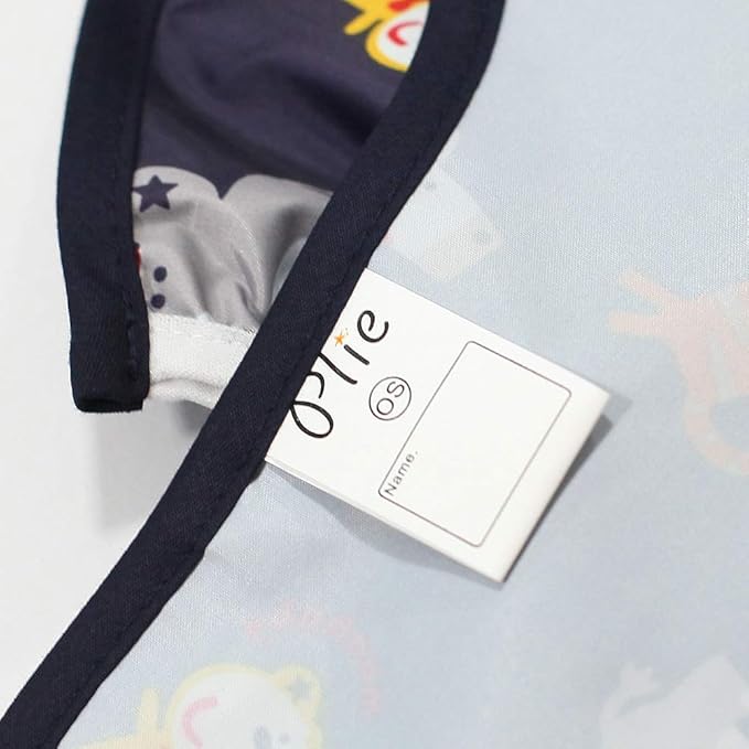 Long Sleeve Waterproof Bib for Toddlers – Feeding Smock for Baby Mealtime, Self-Feeding, Painting & Messy Play, BPA-Free