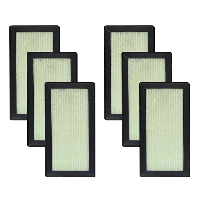 6 Pack HEPA H13 True Filter Replacement for Dr. Brown's Sterilizer and Dryer for Baby Bottles and Pacifiers
