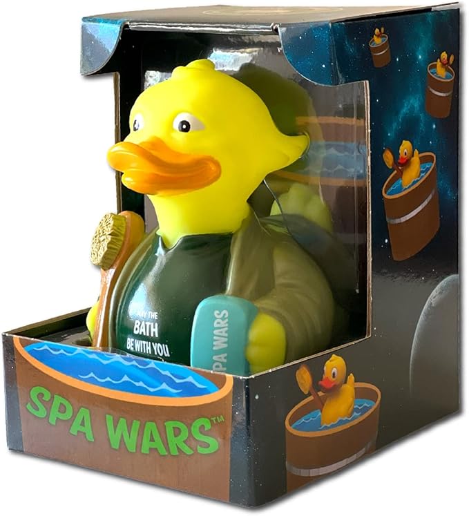CelebriDucks - Spa Wars - Floating Rubber Ducks - Collectible Bath Toy Gift for Kids & Adults of All Ages