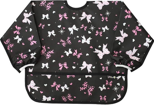 Long Sleeve Waterproof Bib for Toddlers – Feeding Smock for Baby Mealtime, Self-Feeding, Painting & Messy Play, BPA-Free