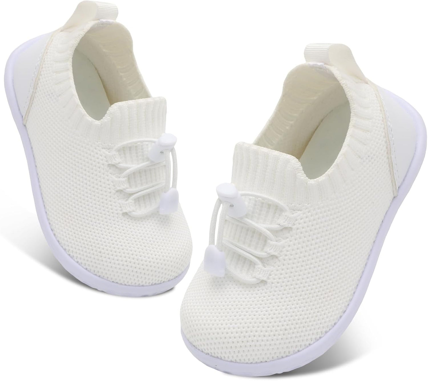 FEETCITY Baby Shoes Boys Girls First Walking Shoes Lightweight Infant Sneakers Slip On Shoe