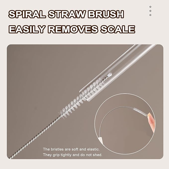 Bottle Brush Set Baby Bottle Cleaner Kit wtih Silicone Brush Nipples Brush Straw Brush Water Bottle Cleaning Tools for Breast Pumps Sippy Cup Glassware