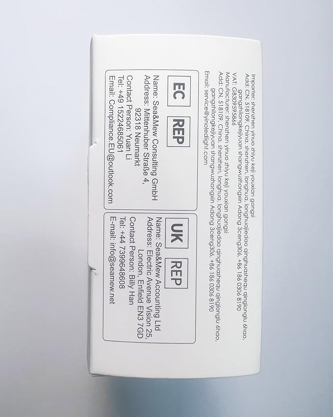 WILLED Rechargeable Night Light, Wireless Stair Lights Indoor, Warm White Motion Sensor Light Indoor, Stick-Anywhere, Battery Powered Night Light for Hallway, Stairway, Bathroom, Bedroom, 6 Pack