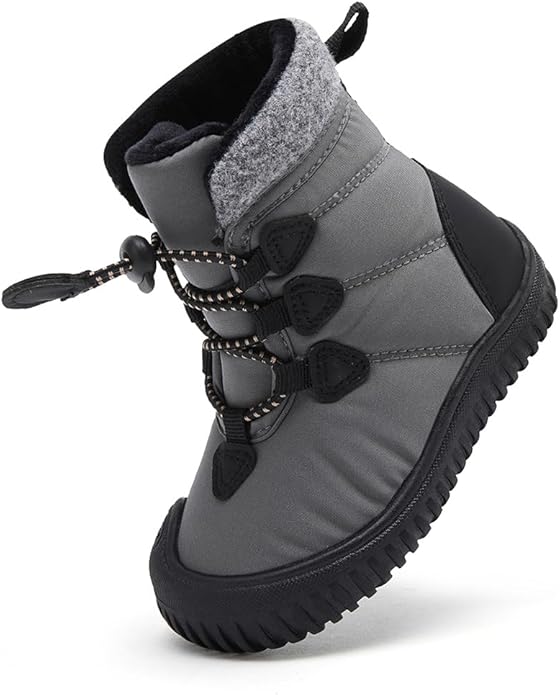 BMCiTYBM Toddler Baby Winter Snow Boots Boy Girl Faux Fur Warm Non Slip First Walking Infant Shoes