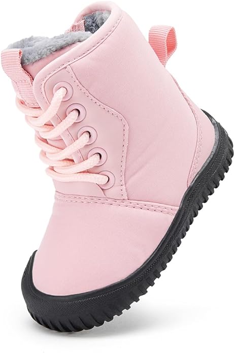 BMCiTYBM Toddler Baby Winter Snow Boots Boy Girl Faux Fur Warm Non Slip First Walking Infant Shoes