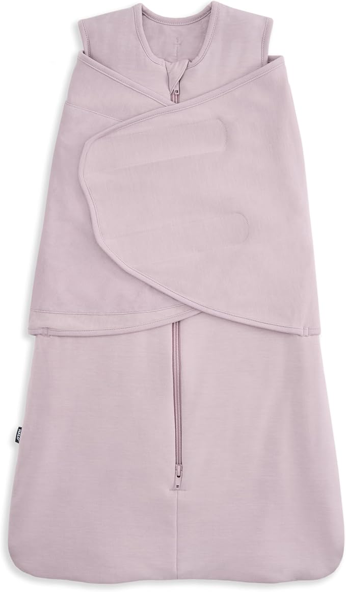 HALO SleepSack SuperSoft Swaddle, Cozy Bamboo Viscose, 3-Way Adjustable Swaddle, 2 Way Zipper, 2 TOG