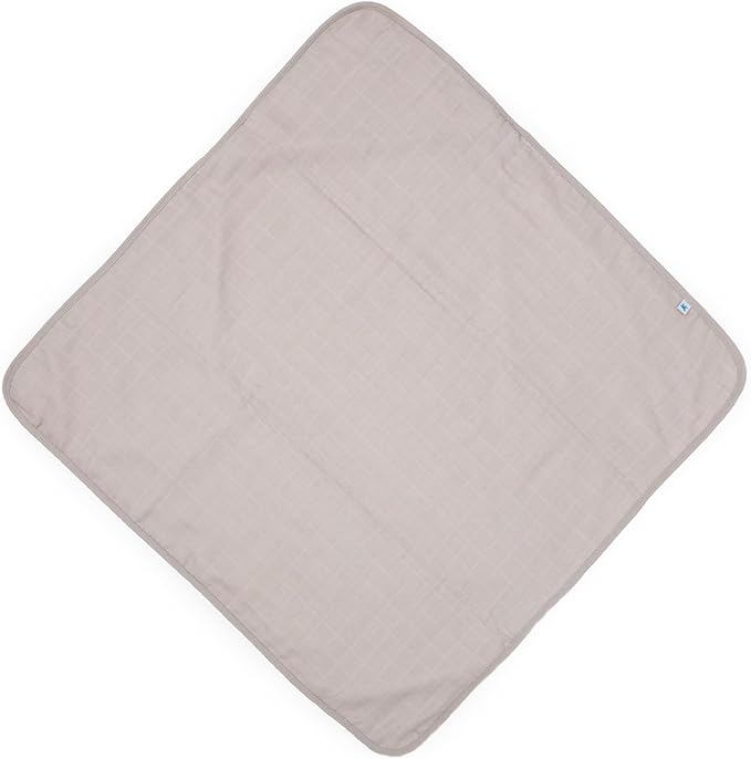 Little Unicorn Premium Infant Hooded Bath Towel| Soft & Absorbent Cotton & Terry Fabric for Newborns (Porpoise)