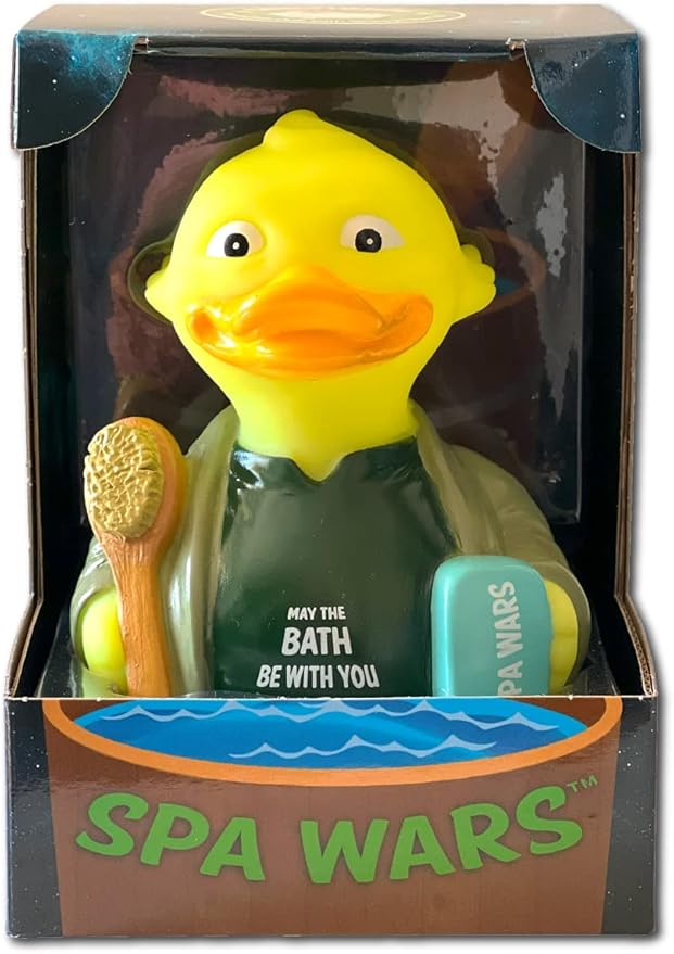 CelebriDucks - Spa Wars - Floating Rubber Ducks - Collectible Bath Toy Gift for Kids & Adults of All Ages