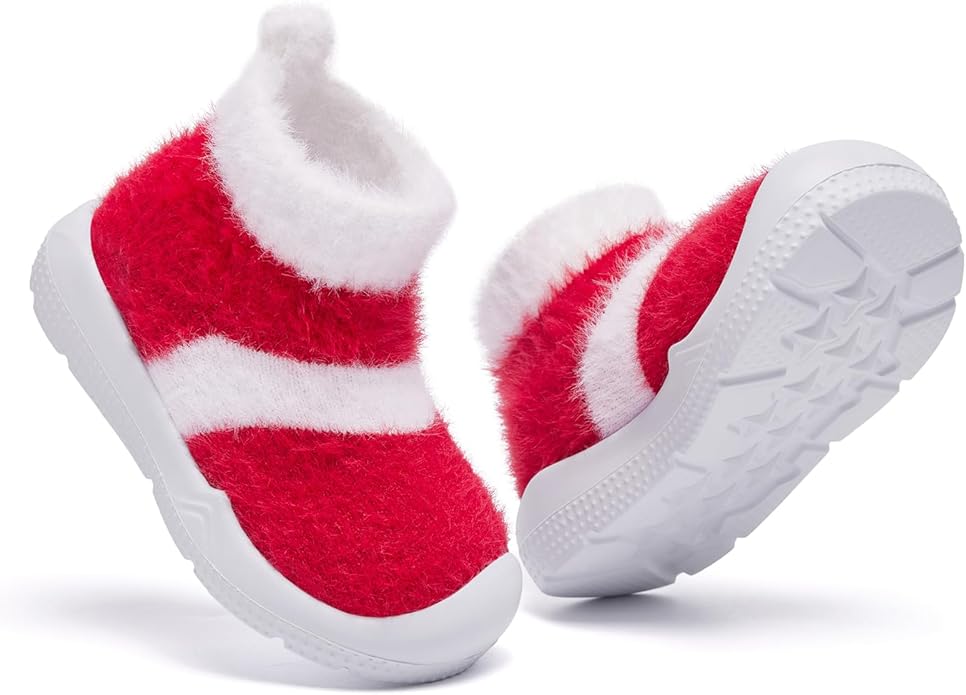 MORENDL Toddler Sock Shoes Baby Walking Shoes Infant Slippers Boys & Girls Non-Slip Sneakers