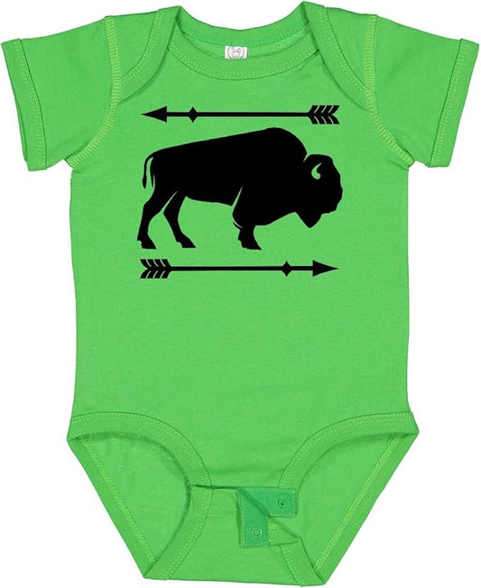 inktastic Buffalo Cute Animal Western Baby Bodysuit