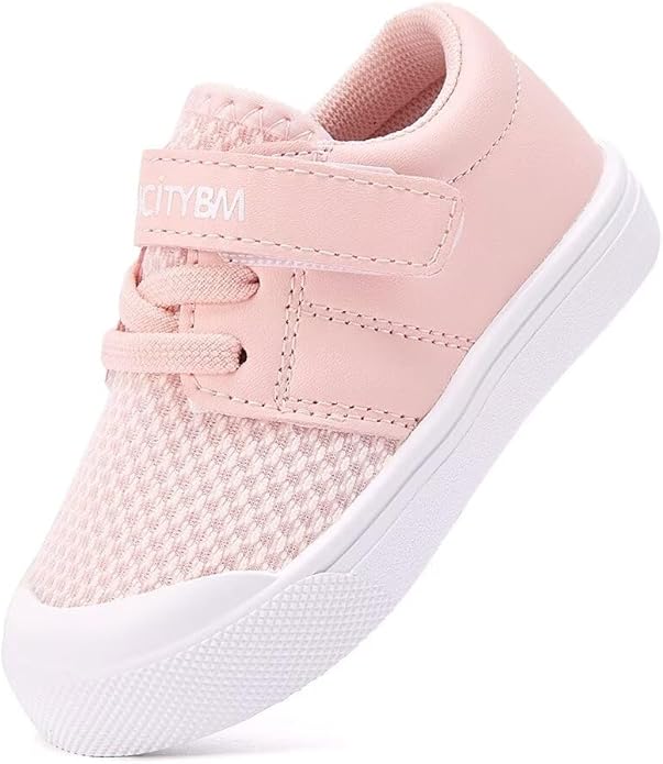 BMCiTYBM Baby Sneakers Girls Boys Lightweight Breathable Mesh First Walkers Shoes 6-24 Months