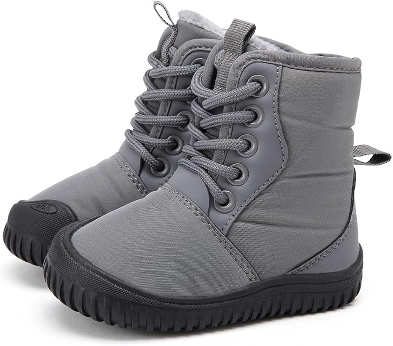 BMCiTYBM Toddler Baby Winter Snow Boots Boy Girl Faux Fur Warm Non Slip First Walking Infant Shoes