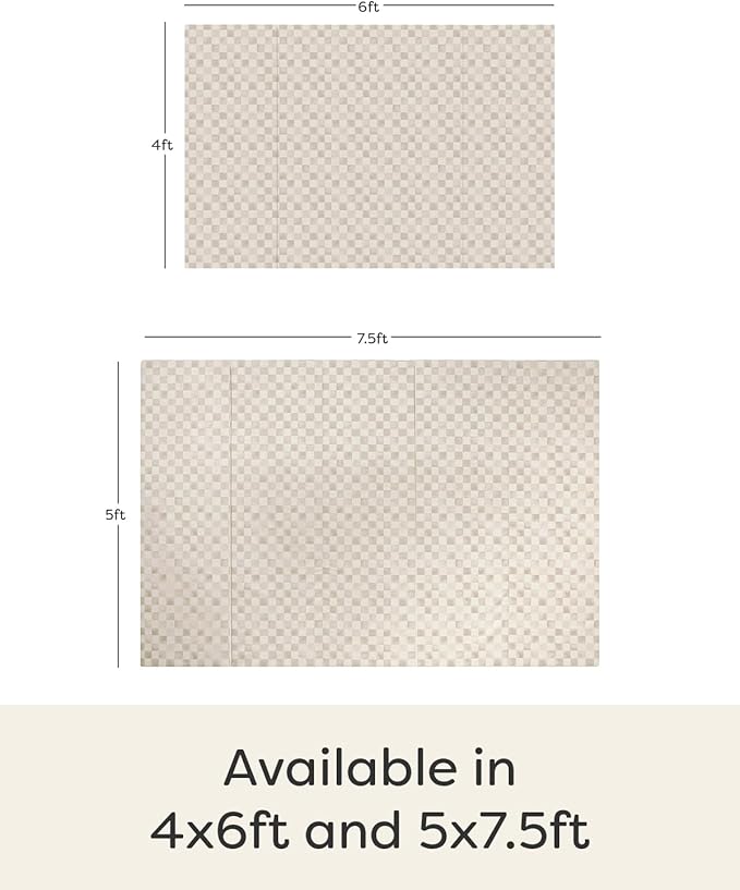 House of Noa Foldable Baby Tumbling Mat – Foldable Kids Play Mat | Durable, Stylish, and Cushioned Design