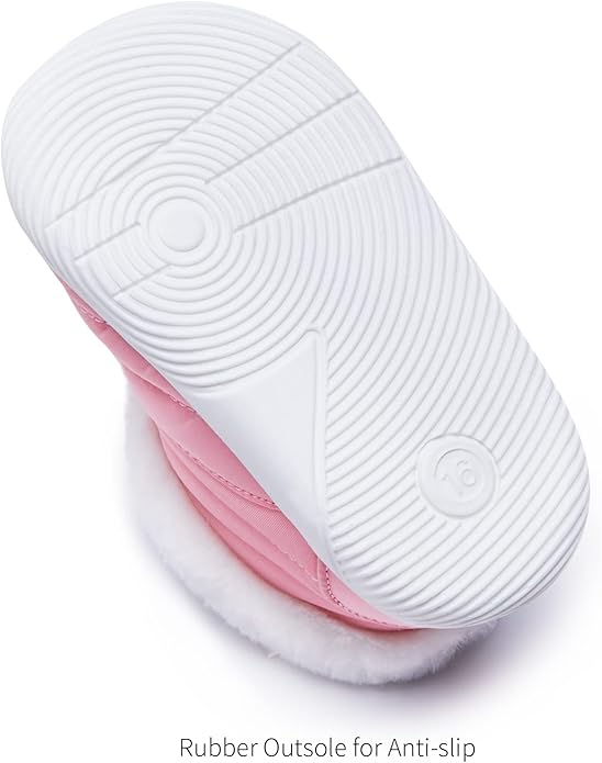 BMCiTYBM Baby Boy Girl Snow Boots Waterproof Winter Warm Booties Nonslip Lightweight Outdoor Shoes for First Walkers 6 9 12 18 24 Months(Infant/Toddler)