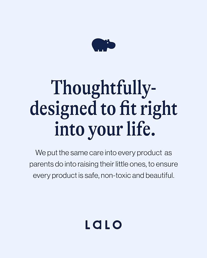 Lalo Suction Plates - 2 Pack, 100% Silicone Non-Toxic BPA-Free Baby Plates with Suction Base To Prevent Accidental Tip-Overs - Suction Plates for Toddlers With Three Divided Sections - Blueberry