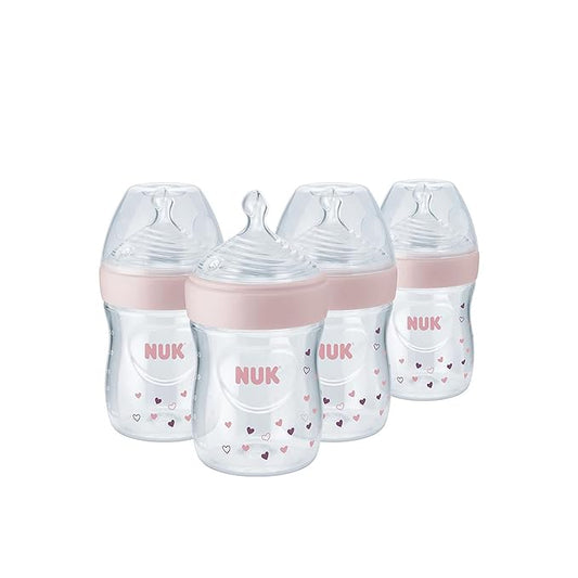 NUK Simply Natural Baby Bottle with SafeTemp