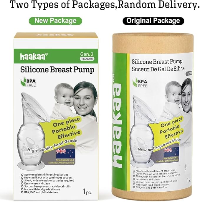 haakaa Gen.2 Manual Breast Pump 100ml/4oz