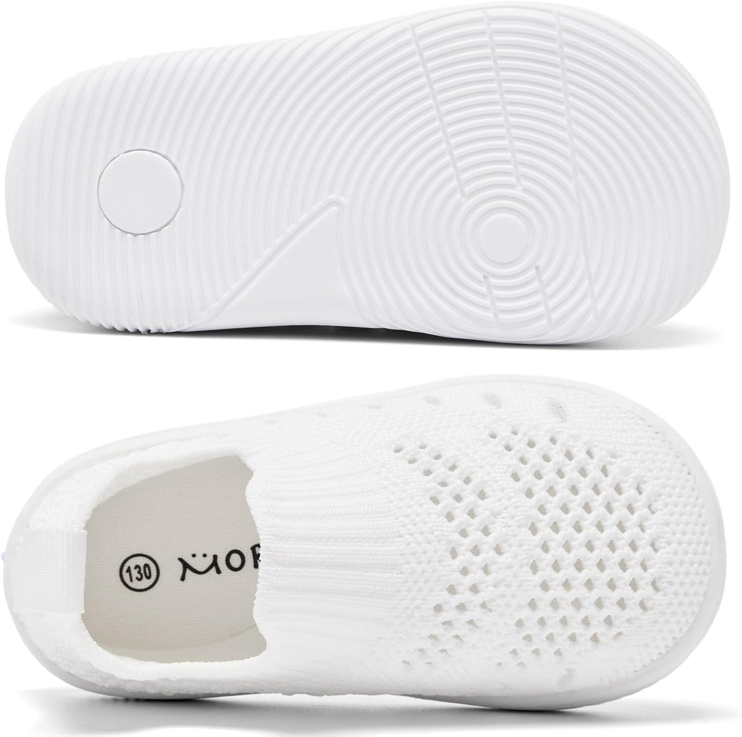 MORENDL Baby Toddler Walking Socks Non-Slip Breathable Unisex Casual Sneakers