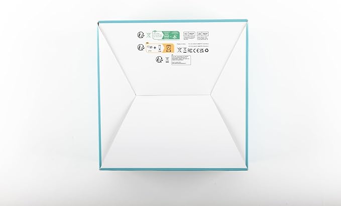 BOIFUN 2K Split-Screen 5 Inch Wi-Fi Baby Monitor With 2 Cameras, Colorful Night Light, AI Motion & Sound & Humidity & Temp Detection, Auto Tracking Via Smartphone App And Monitor Control, Night Vision