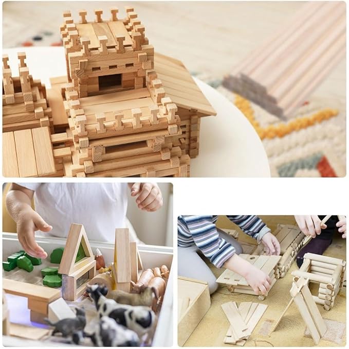 25 PCS Square Dowel Rods Wood Sticks Wooden Dowel Rods - 1 x 12 Inch Unfinished Bamboo Sticks - for Crafts,Home Decor, Model Making and DIYers