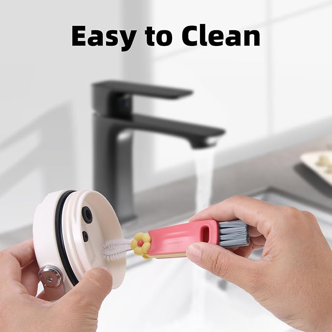 3 Pack Cleaner Brush Kit for Stanley, Bottle Cleaner Brush Set with Straw Brush Cleaner and Cup Lid Cleaning Brush for Stanley Cup, Tumbler Cups, Drinking Glass (Pink)