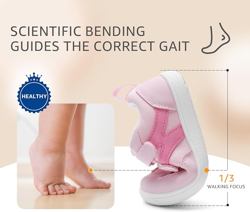 Baby Boys Girls Breathable First Walking Shoes Infant Lightweight Soft Shoe 6 12 18 24 Months