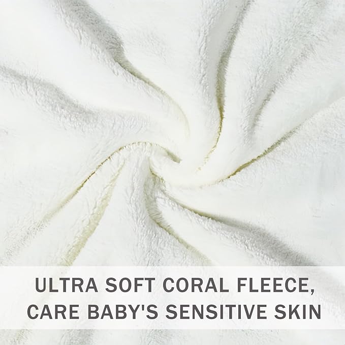 Baby Hooded Towels,31 x 31 in Baby Washcloths, Infant Super Soft Baby Bath Towels with Hood for Toddlers1-3,Highly Absorbent Viscose Hooded Towel for Boys, Girls, Newborn Essentials