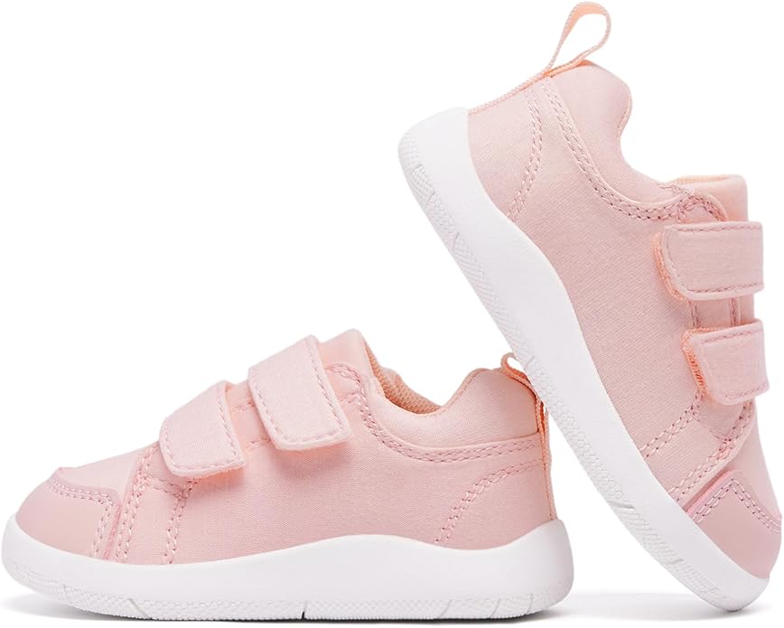 MORENDL Wide Toe Box Shoes Toddler Barefoot Shoes Baby Walking Shoe Boy Girl Non-Slip Zero Drop Minimalist Sneakers Comfort Tennis Outdoor Activities