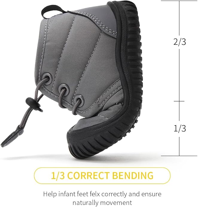 BMCiTYBM Toddler Baby Winter Snow Boots Boy Girl Faux Fur Warm Non Slip First Walking Infant Shoes