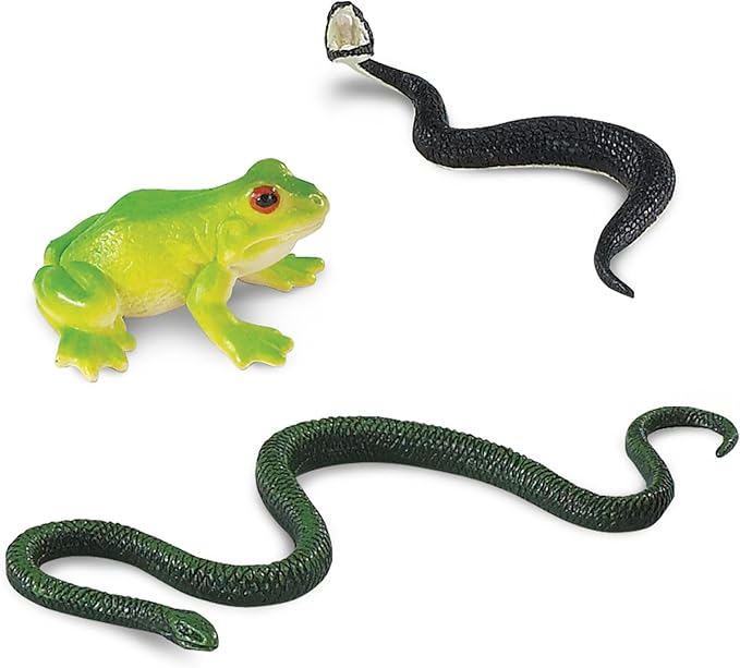 Safari Ltd. River Ecosystem TOOB - Figurines of Bald Eagle, Beaver, Alligator & More - Fun Educational Play Toy for Boys, Girls & Kids Ages 3+