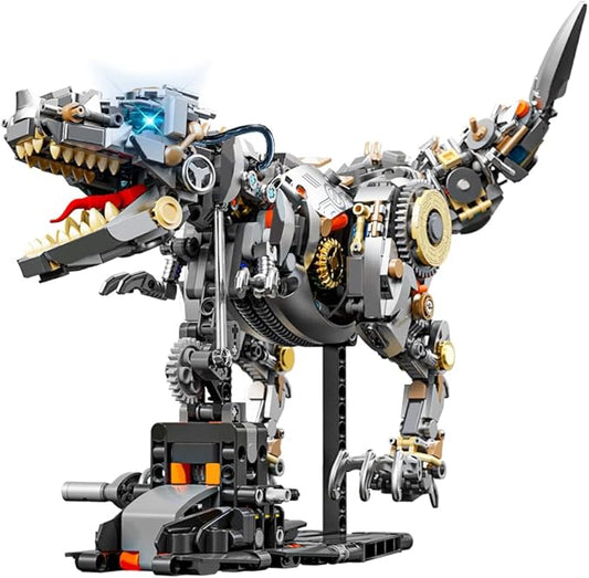 SEMKY Dinosaur Series Mechanical Tyrannosaurus Rex Model Set, (1268Pieces) -Building Blocks Toys Gifts for Kid