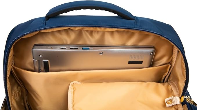 Sarah Wells Kelly Breast Pump Backpack & Tote - Insulated Pocket, Laptop Sleeve & Easy-Clean Design, Fits All Pumps, Diaper Bag for Moms (Indigo)