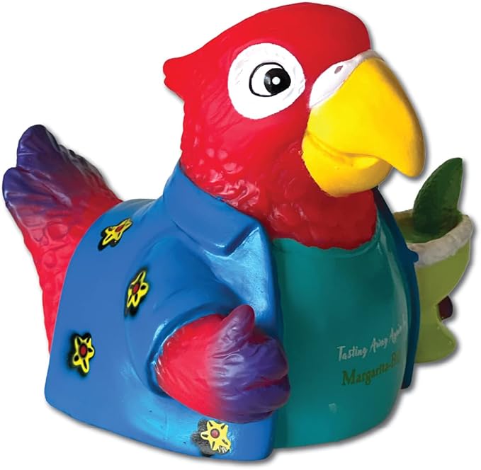 CelebriDucks - Tasting Away Again in Margarita-Bill - Floating Rubber Ducks - Collectible Bath Toy Gift for Kids & Adults of All Ages