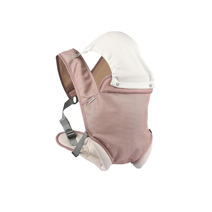 Baby Carrier Newborn Wrap,Ergonomic Infant Soft Carriers for Toddler 7-45 lbs,Adjust Back Strap/Waist Belt,4-in-1 Babe Carrier Front&Back,for Hiking Travel or Everyday Family Events-solid color (Pink)