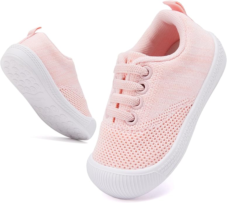 BMCiTYBM Baby Shoes Infant Boy Girl First Walker Shoes Toddler Walking Shoes Lightweight Non-Slip Sneakers for 6 9 12 18 24 Months