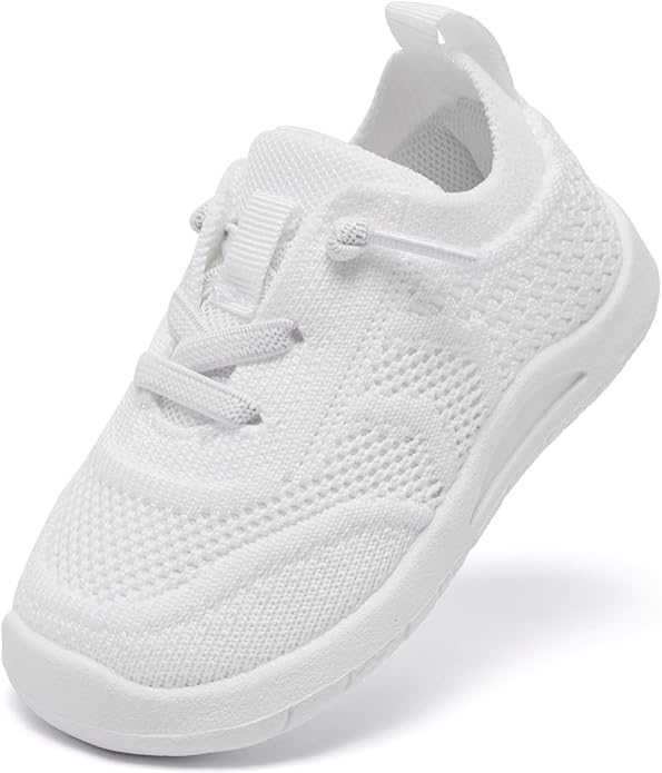 MORENDL Toddler Shoes Baby Walking Sock Shoes Infant Sneakers 0-4 Years Boy Girl Barefoot Tennis Shoe Non-Slip Brethable