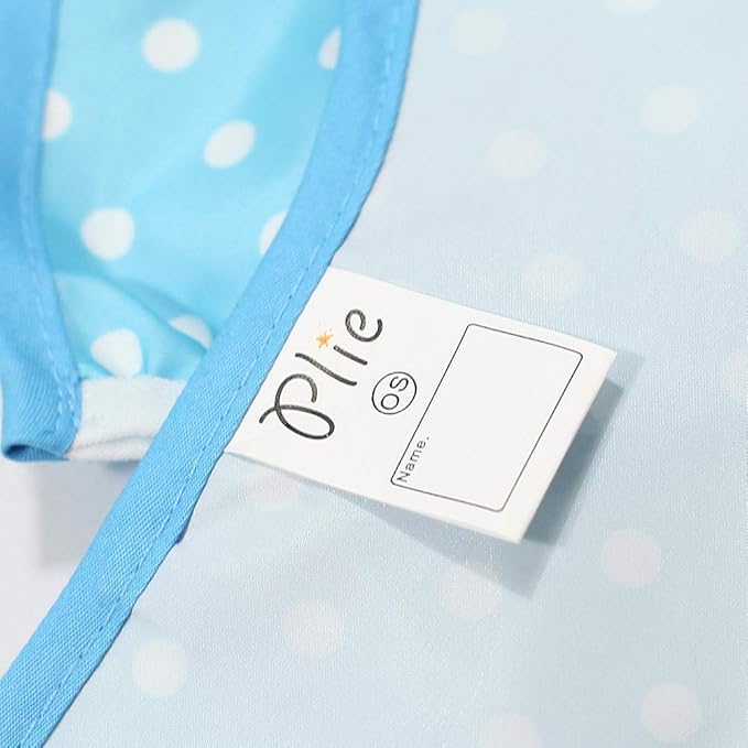 Long Sleeve Waterproof Bib for Toddlers – Feeding Smock for Baby Mealtime, Self-Feeding, Painting & Messy Play, BPA-Free