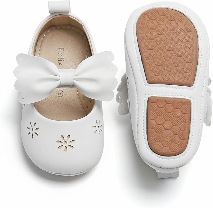 Soft Sole Baby Shoes - Infant Baby Walking Shoes Moccasins Rubber Sole Crib Shoes