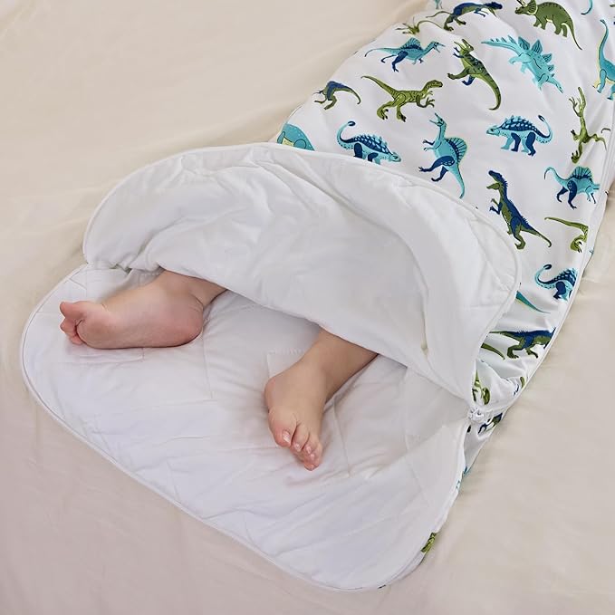 Bamboo Viscose Sleep Sack for Babies and Toddlers 1.0 Tog Wearable Blanket 2-Way Zipper Baby Shower Gifts